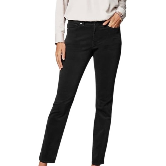 J. Jill 2 Pair Black and Cream Corduroy Bundle✨Like New✨ SZ 4 - Picture 6 of 16